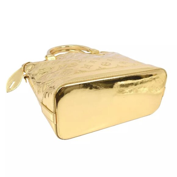 Louis Vuitton Gold Monogram Miroir Lockit Handbag - Picture 3 of 9